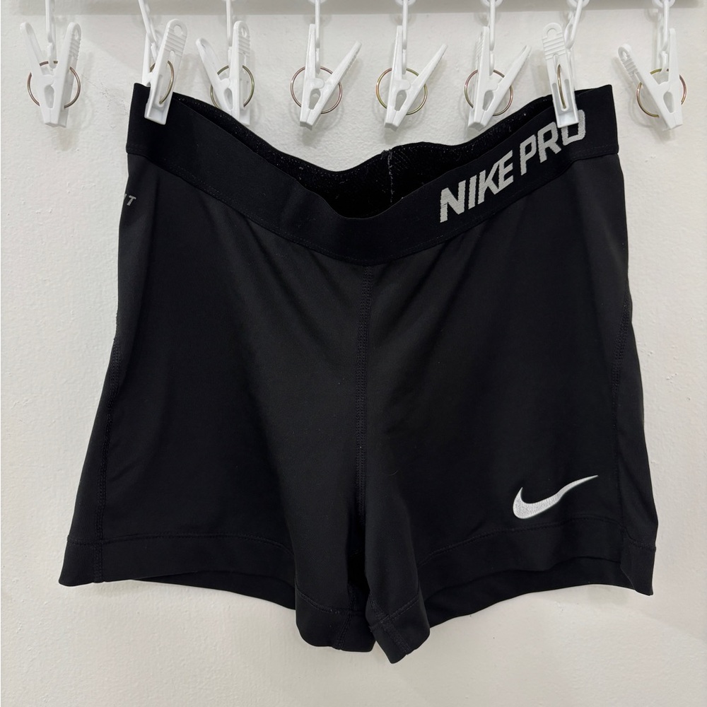 Nike Pro Women's Athletic Black Shorts